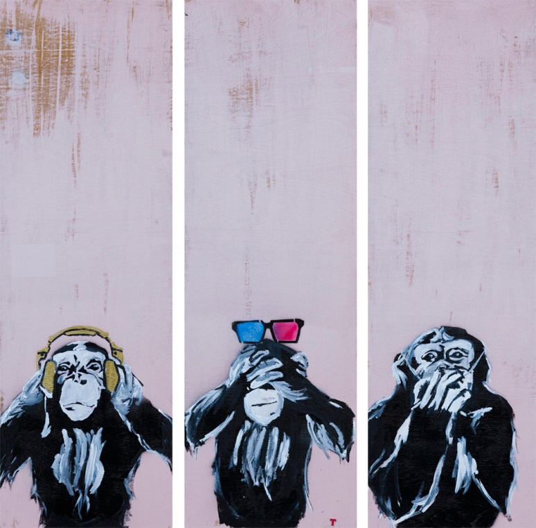 Spray paint/Stencils | Wil B. Crowe